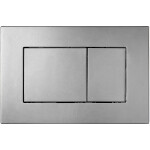 CERANO - Kompletní WC set Profi/Cesso - černá matná - WC tlačítko Classic/Tmavě šedá - předstěnová instalace - 49x36 CER-310489