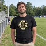 47 Brand Pánské Tričko Boston Bruins Imprint Echo Tee Velikost: