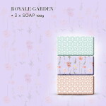 Baylis & Harding Sada tuhých mýdel Lavender/Rosehip Tea – set 3 ks, multi barva