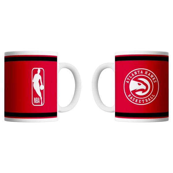Hrnek Atlanta Hawks NBA Logo & Shield (330 ml)