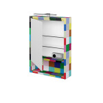 Dřevojas - Jednodveřová galerka FOCUS GAOE 50 - Individuální odstín dle RAL/NCS / Levé 283100