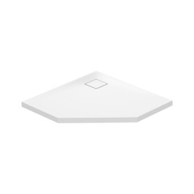 CERSANIT - Sada B545: sprchová vanička pětiúhelník TAKO SLIM 90x4 + sifon VIR S601-129