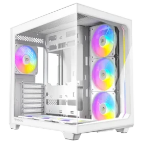 Antec C5 ARGB bílá / ATX / 2x USB-A 3.2 / 1x USB-C 3.2 / 7x 120mm argb / bez zdroje / průhledná bočnice (0-761345-10034-2)
