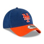 New Era Pánská kšiltovka New York Mets MLB Core Classic 9TWENTY Adjustable - Modrá a oranžová