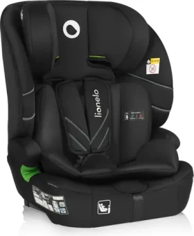 LIONELO Levi Fix i-Size 76-150 cm Black Carbon / Autosedačka / ISOFIX + Top Tether / ECE R129 (LO-LEVI FIX I-SIZE BLACK CARBON)