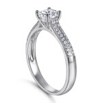 LUNICA Stříbrný zásnubní prsten EMMA Velikost prstenu: 10 (EU: 62-64) 0917_10