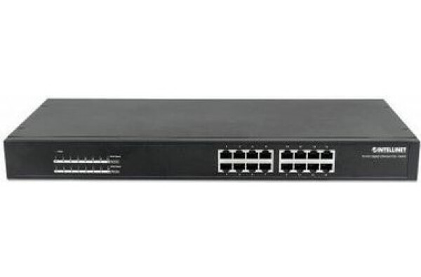 Intellinet Switch 16x GE Rackmount PoE+ / 16-port / 100 Mbps / 16x PoE+ / 19 (560993)