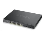 Zyxel XGS1935-28HP, 28 Port Lite-L3 Smart Managed PoE Switch, 24x Gigabit PoE and 4x 10G SFP+, hybrid mode EDF_1010943