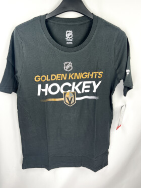 Outerstuff Dětské Tričko Vegas Golden Knights Apro Wordmark Ss Ctn Tee Velikost: Dětské let)