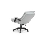 Kancelářské křeslo, synchronní mechanismus, stříbrná látka, KA-Y350 SIL