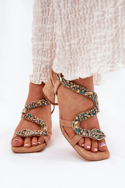Sandály na podpatku model 212356 Step in style 40