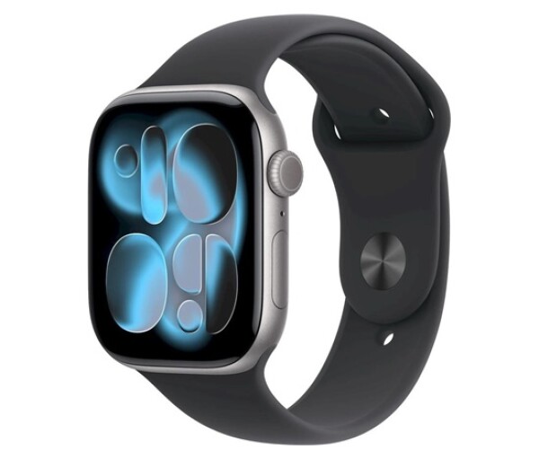 Apple Watch Series 11 GPS + Cellular 46mm Space Grey Aluminium Case with Black Sport Band - M/L EDF_1218879