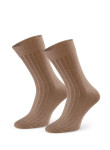 Ponožky Steven art.053 Organic Cotton & Bio Camel 41-46 béžová melanž 44-46