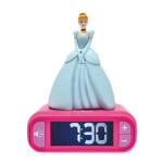 Lexibook budík Disney princezny se svítící figurkou