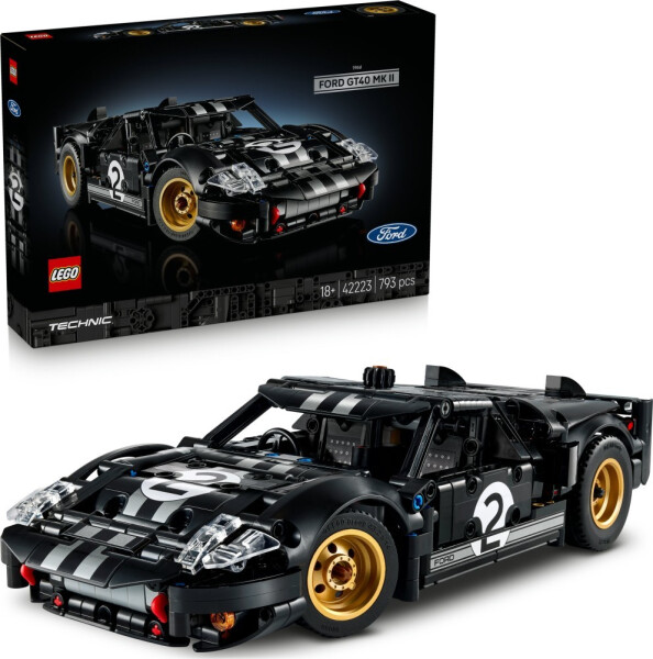 LEGO® Technic 42223 Závodní auto 1966 Ford GT40 MKII - LEGO®