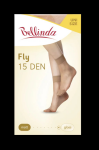 Dámské silonkové ponožky FLY SOCKS 15 DEN Almond - BELLINDA UNI almond