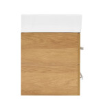 Koupelnová skříňka s umyvadlem SAT Cube Way 60x53x46 cm dub Hickory mat CUBE46602DHSATCWL CUBE46602DHSATCWL