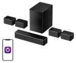 Ultimea Poseidon D70 / Soundbar / 7.1 / 410 W / Bluetooth 5.3 / HDMI ARC / bezdrátový subwoofer (UC00Q)