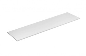 KLUDI - Icos Deska pod umyvadlo 200x50 cm, matná bílá 50T20053