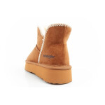Wrangler Elsa zimní kotníkové boty zateplené pohodlné módní hnědé 38