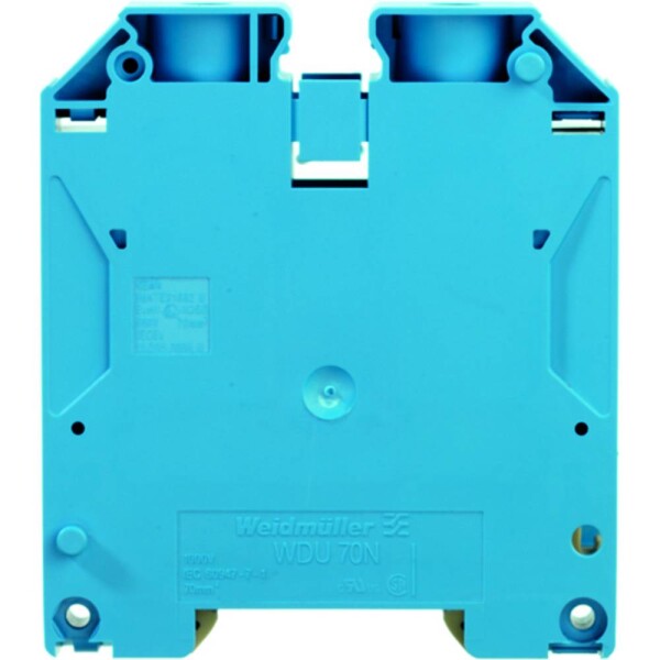 Weidmüller 9512420000 řadová svorka průchodky šroubovací modrá 10 ks