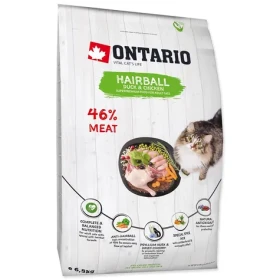 Ontario Cat Hairball 6.5kg / Granule pro dospělé kočky (213-10127)