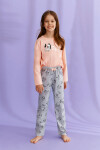 Dívčí pyžamo Sarah pink TARO Růžová
