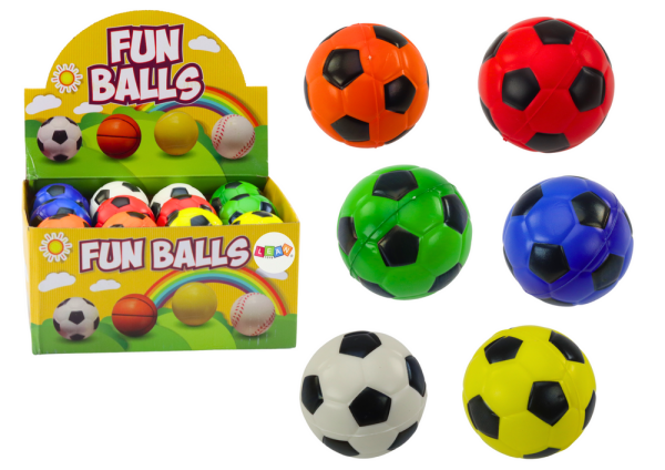 Mamido Malý měkký pěnový míček Football 5,5 cm