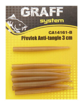 Graff Převlek Anti-tangle 3cm Hnědý 10ks (CA14161-BR)