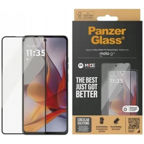 PanzerGlass Tvrzené sklo UWF pro Motorola Moto G75 5G černá (6597)