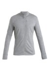 ICEBREAKER Mens Merino 260 Quantum IV LS Zip, Metro Heather velikost: M