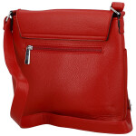 Stylová dámská koženková crossbody kabelka Katia, červená