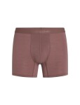 Pánské merino boxerky ICEBREAKER Mens 125 ZoneKnit Boxers, Carob velikost: S