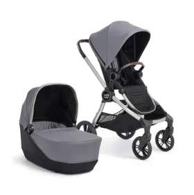 BabyJogger CITY SIGHTS 4WM AKČNÍ set 2v1 (kočárek+korba) vč. madla DARK SLATE (BJ2171440SET)