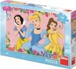 Puzzle Rozkvetlé princezny 48 dílků - Dino