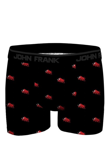 Pánské boxerky John Frank JFBDMOD332 XXL Černá