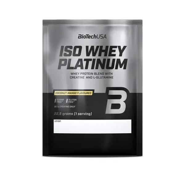 BioTech Iso Whey Platinum coconut mango 22,5 g (18980)