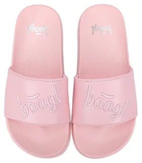 BAAGL Pantofle Logo Pink vel. 40 / Protiskluzová EVA podrážka