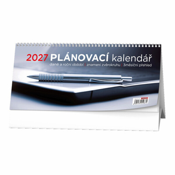 Plánovací daňový kalendář 2027 - stolní kalendář