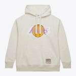 Mitchell & Ness Pánská mikina Los Angeles Lakers NBA Slammin Hoodie Oatmeal Heather Velikost: S