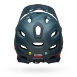 Cyklistická helma Bell Super DH Spherical matte blue/crimson M