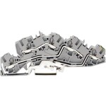 WAGO 2005-7645 patrová instalační svorka 6.20 mm pružinová svorka osazení: L, L, Terre šedá 1 ks