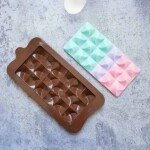 Dortisimo Silikonová forma na čokoládu Čtverečky