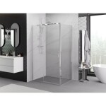 MEXEN/S - Exo sprchový kout dveře křídlové 125 x 85, transparent, chrom 819-125-085-01-00