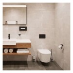 HANSGROHE - AddStoris S WC štětka nástěnná s držákem, matná černá 41782670