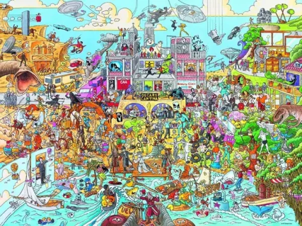 HEYE Puzzle Hollyworld