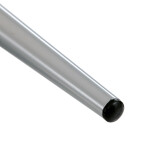 Židle jídelní, béžová látka, šedé kovové nohy