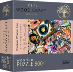 TREFL Wood Craft Origin Ve světě hudby 501 dílků