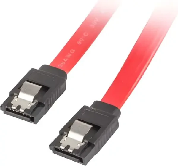 Lanberg CA-SASA-14CU-0050-R červená / SATA kabel / SATA (M) - SATA (M) / 0,5 m (CA-SASA-14CU-0050-R)