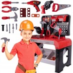MalPlay Ponk, dílna s nářadím DIY Kit 46 ks